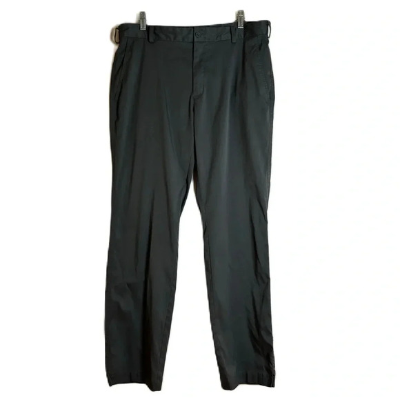 Nike Golf Dri-Fit Men's Flat Front Tech Pants Grey 472532-021 Size 34 x 32 - Picture 1 of 14